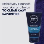Nivea Men Protect Care Refreshing Face Wash 100ml