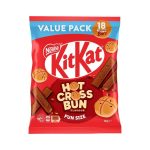 Nestle Kit Kat Hot Cross Bun Chocolate Bars 18 Pack 252g