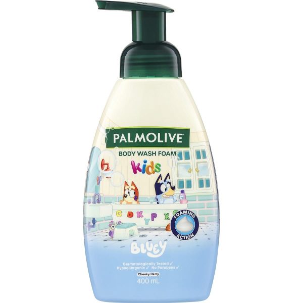 Palmolive Bluey Kids Body Wash Foam 400ml