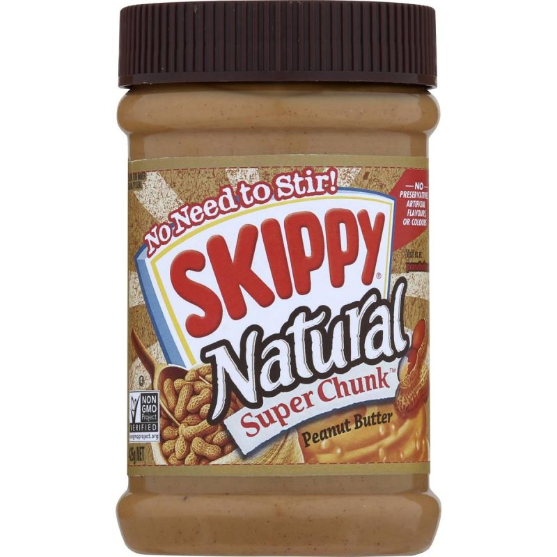 Skippy Super Chunk Natural Peanut Butter Spread 425g