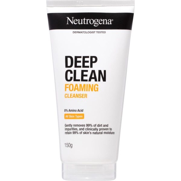 Neutrogena Deep Clean Foaming Face Cleanser 150g