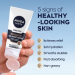 Nivea Men Sensitive Skin Stubble Gel Moisturiser 50ml