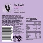 V Refresh Blackcurrant & Yuzu Energy Drink Can 250ml X 4 Pack