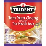 Trident Tom Yum Goong Flavour Thai Noodle Soup Pack 50g X 5 Packs