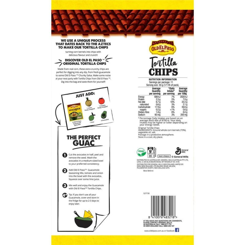 Old El Paso Tortilla Chips Original Pack 350g