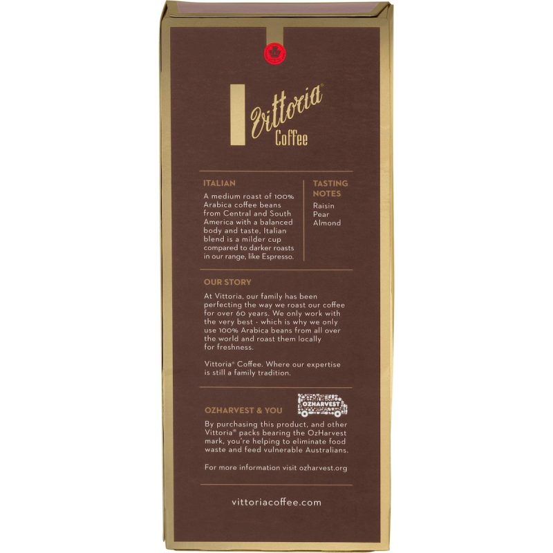 Vittoria Italian Espresso Coffee Pods Capsules 10 Pack