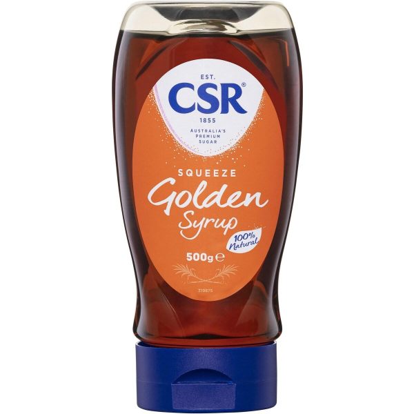 CSR Golden Syrup Squeeze Tube 500g