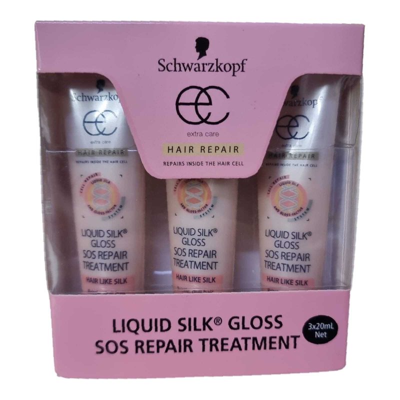 Schwarzkopf Extra Care Liquid Silk SOS Hair repair Treatment Set