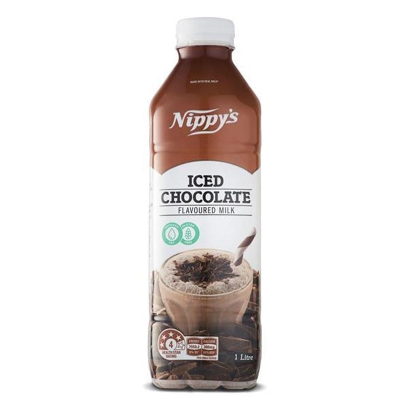 Nippys Iced Chocolate Milk Bottle 1L
