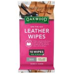Oakwood Leather Wipes 10 Pack