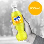 Fanta Pineapple Zero Sugar Soft Drink Bottle 600ml