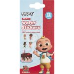 Pipers Cocomelon Edible Cake Decoration Wafer Stickers 12 Pack