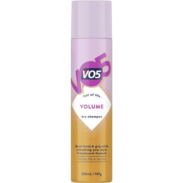 Vo5 Volume Plump Me Up Dry Shampoo Spray 250ml