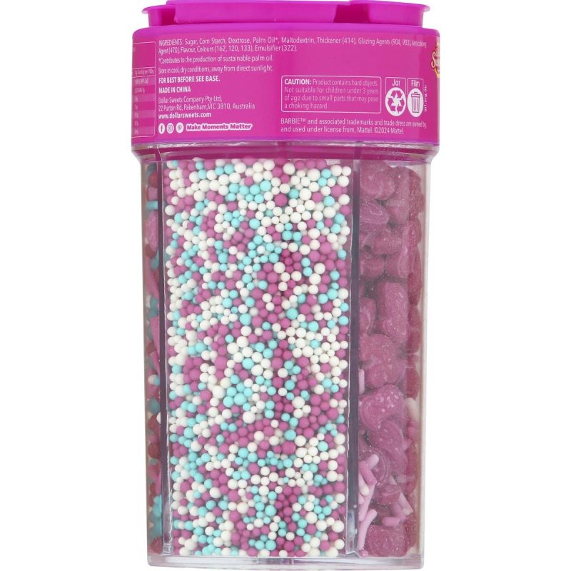 Dollar Sweets Barbie Cake Sprinkles Candy 155g