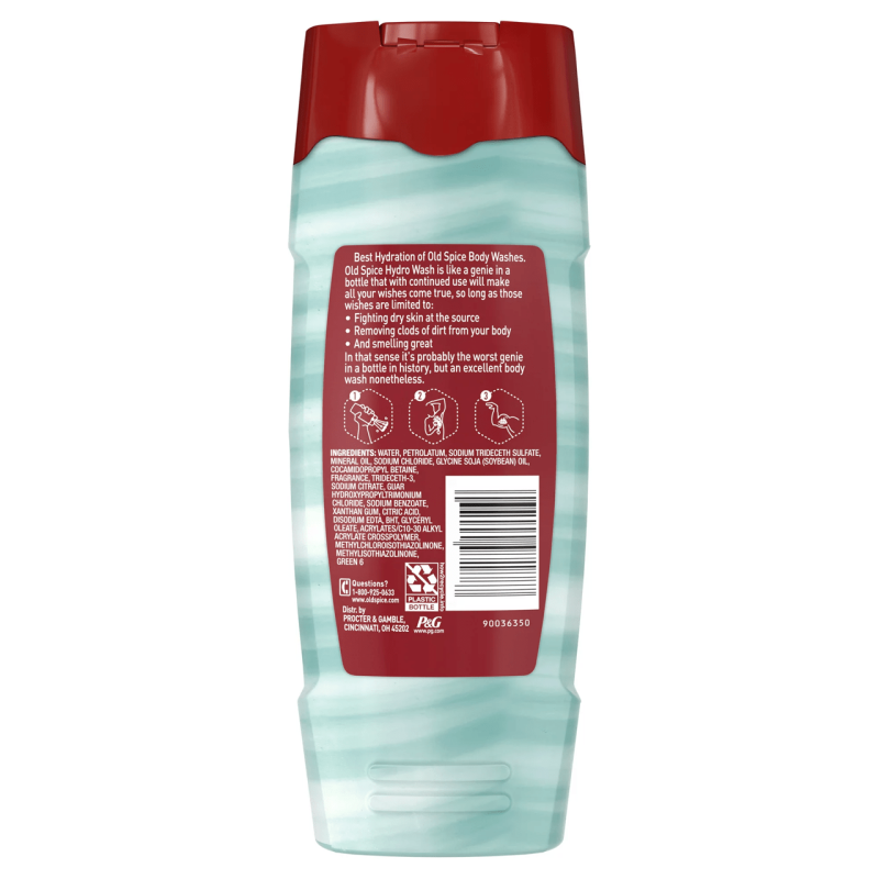 Old Spice Hydro Wash Pure Sport Plus Body Wash for Men 473ml