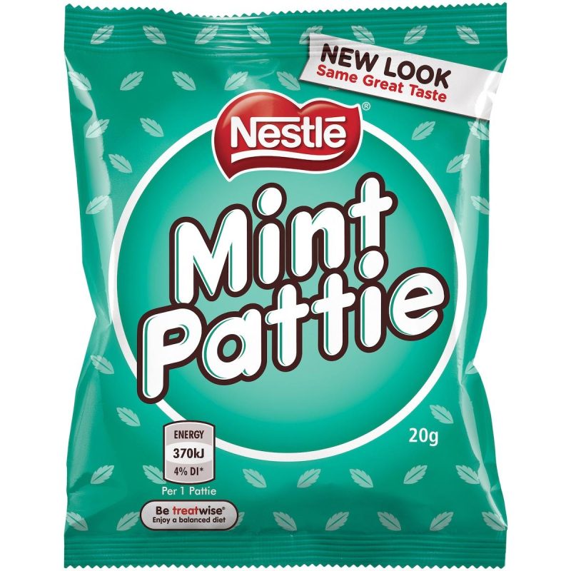 Nestle Mint Pattie Peppermint Milk Chocolate Bar 20g X 6 Bars