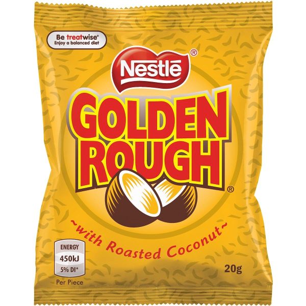 Nestle Golden Rough Coconut Milk Chocolate Bar 20g X 6 Bars