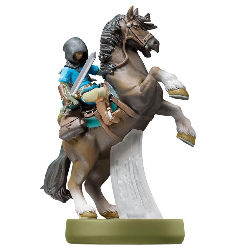Nintendo Amiibo Figure Zelda Breath Of The Wild Link Rider