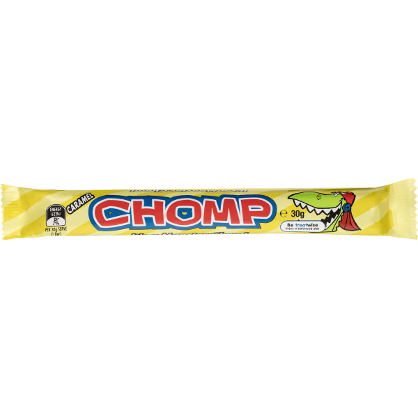 Cadbury Chomp Milk Chocolate Bar 30g X 6 Bars