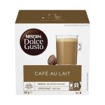 Nescafe Dolce Gusto Cafe Au Lait Coffee Pods Capsules 16 Pack