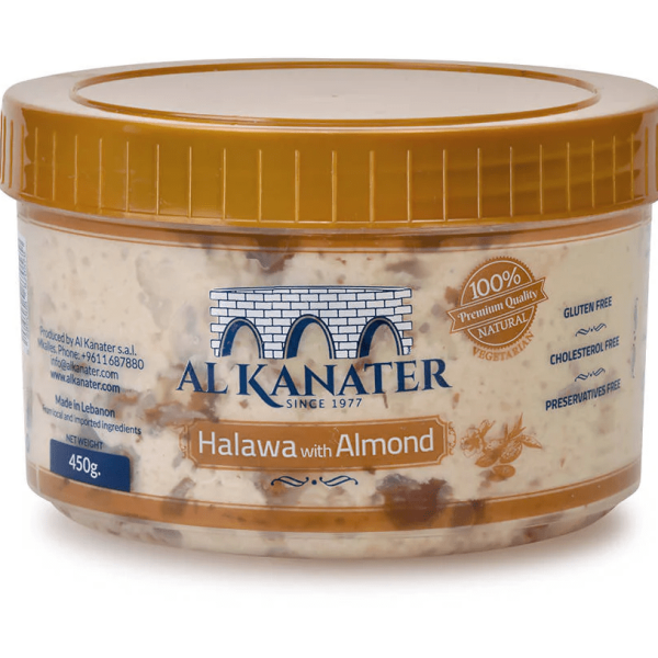 Al Kanater Halawa Halva with Almond 450g