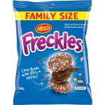 Allens Freckles Chocoloate 100's and 1000's Lollies Bag 340g