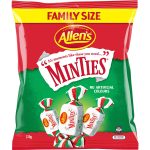 Allens Minties Lollies Bag 370g