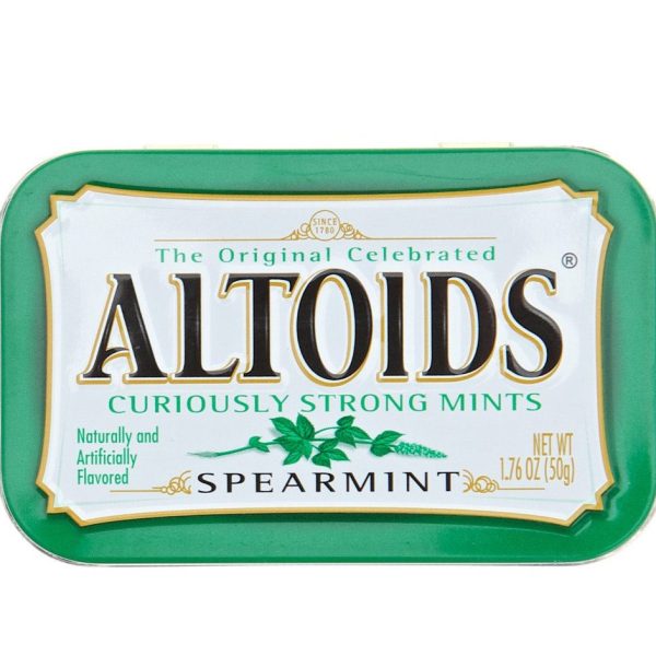 Altoids Original Curiously Strong Mints Spearmint 50g