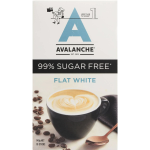 Avalanche Sugar Free Coffee Flat White Sachets 10 Pack