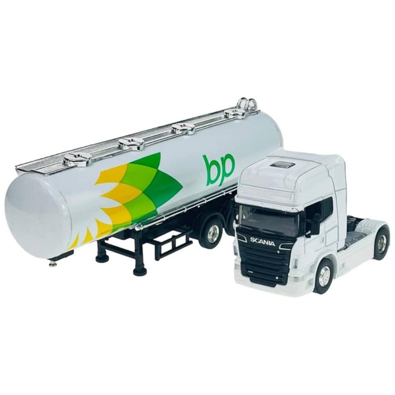 Welly BP Tank Trailer Scania V8 R730 Vehicle Diecast