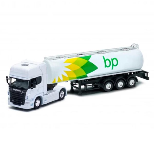 Welly BP Tank Trailer Scania V8 R730 Vehicle Diecast