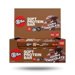 BSC Soft Protein Bars Double Chocolate 55g X 12 Bars