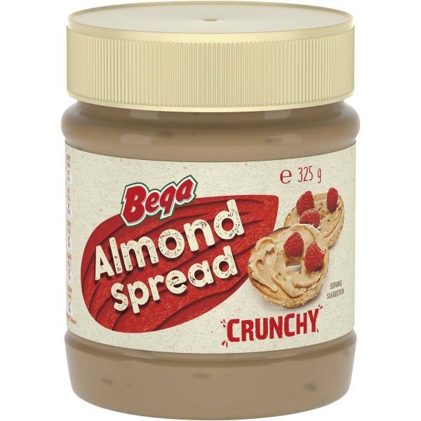 Bega Almond Butter Crunchy Spread 325g