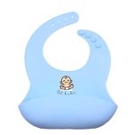 Lil Bubs Baby Feeding Bowls Bib Gift Box Set Blue