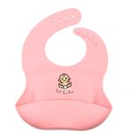 Lil Bubs Baby Feeding Bowls Bib Gift Box Set Pink