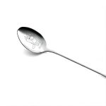 Bluey Engraved Spoon Fork Cutlery Stainless Steel Set for Kids 19cm