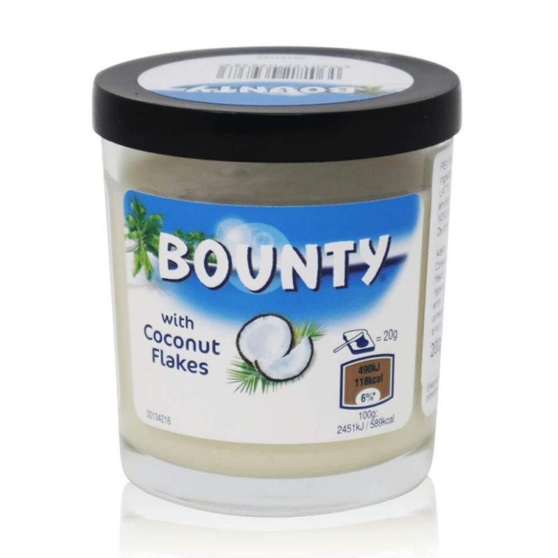 Bounty with Coconut Flakes Chocolate Spread Tub 200g