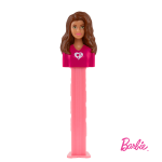 Barbie Brown Hair PEZ Kids Candy Dispenser