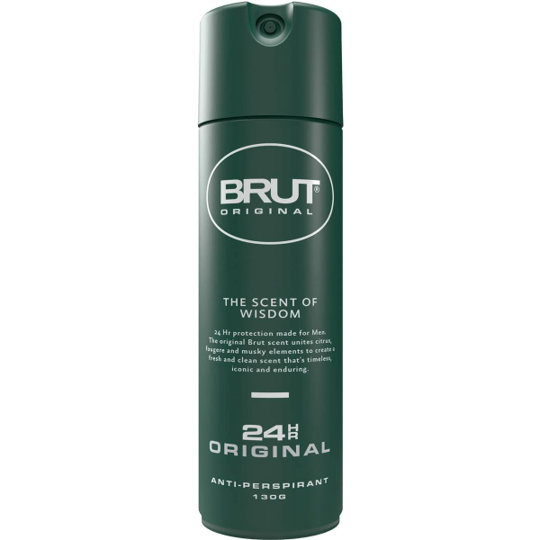 Brut Original 24 Hour Ultra Dry Antiperspirant Deodorant Spray 245ml