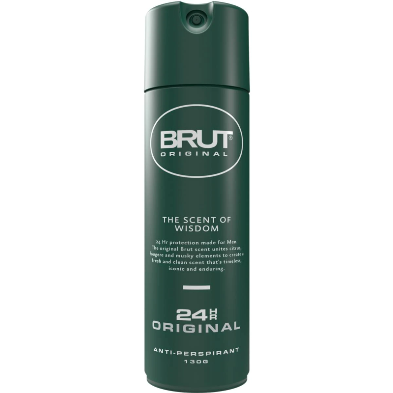 Brut Original 24 Hour Ultra Dry Antiperspirant Deodorant Spray 245ml