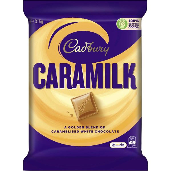 Cadbury Caramilk Chocolate Giant Family Block 315g