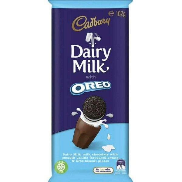 Cadbury Dairy Milk With Oreo Chocolate 162g
