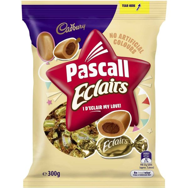 Cadbury Pascall Eclairs Chocolate Candy 300g