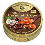 Cavendish and Harvey Caramel With Coffee Fill Candy Drops Tin 130g x 12 Units