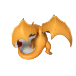 Pokemon Charizard Flamethrower Action Figure