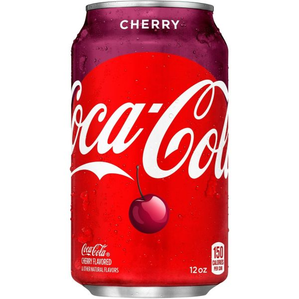 Cherry Coke Coca Cola Drink Can 330ml
