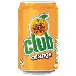 Club Orange Soft Drink Can 330ml