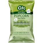 Cobs Natural Popcorn Lightly Salted Slightly Sweet Multipack 5 X 13g Pack