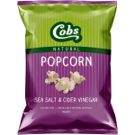 Cobs Popcorn Sea Salt and Cider Vinegar Gluten Free 100g