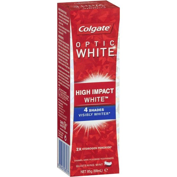 Colgate Optic White High Impact Teeth Whitening Toothpaste 85g